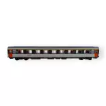 Voiture voyageurs VSE A9u, Corail, logo Nouille - LS Models E100 - HO 1/87 - SNCF - Ep IV - 2R