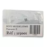 Schild "Z" Geschwindigkeitsbegrenzung BOISMODELISM 215001 - N 1/160 - SNCF