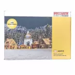 Christmas village with LED lighting, functional VOLLMER 42413 - HO 1/87