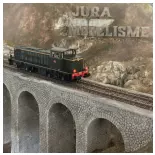 Locomotive Diesel 040 DE 9- DCC SON REE MODELES JM013S SNCF - HO - Ep III