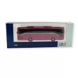 Setra S 515 HD coach - 2 doors pink metallic Rietze 77901 - HO : 1/87