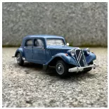 Voiture Citroën Traction 11B 1952 bleu d'Islande - Sai 6101 - HO 1/87