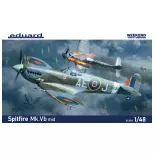 Aviones de combate británicos - Spitfire Mk.VB - Eduard Plastic Kits 84186 - 1/48