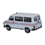 Peugeot J5 Police miniature van SAI 7166 - HO : 1/87