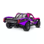 Mini Slash 4x4 BL-2S RTR (accu/chargeur) - Traxxas 108164-1-PINK - 1/14