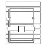 Gru a cavalletto e cabina operatore PIKO 61102 - HO 1/87 - 210x190x160mm