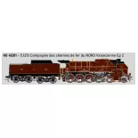 Locomotive à vapeur 5.1213 Analogique - R37 HO41201 - HO - EP II