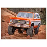 TRX-4 Chevrolet Blazer 1979 Clipless RTR - Traxxas 82276-4-ORNG - 1/10