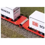 Double wagon-poche Sdggmrss 738 - Märklin 47470 - HO 1/87 - DB AG - Ep VI - 3R