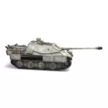 Char Jagdpanther (spät) Hiver, prêt à l'emploi - Artitec 6870251 - HO 1/87