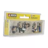 Pack of 6 "Road workers" NOCH 15112 - HO : 1/87th