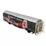 Vagón con paredes deslizantes "DESMOND" Albert Modell 245036 - HO 1/87 - CFF - EP VI
