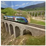 Autorail Diesel X73500 TER Limousin - Jouef HJS2467S- SNCF - HO 1/87 - EP VI - 2R - Digital Sound