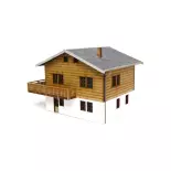 Chalet « Le Chamois d'Or » - Bois Modélisme 106007 - HO 1/87