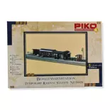 Estación de ferrocarril "Neuses" Piko 60028 - para montar - 227 x 45 x 45 mm - N 1/160