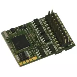 Decoder Zimo Plux22, multiprotocollo, compatibile NMRA