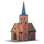 Église de petite ville HO 1/87