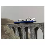 Tren Diesel Analógico XBD 93953 GRG - TRAINS160 16068 - SNCF - N: 1/160 - EP. IV