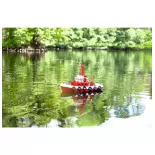 RC-Bateau pompier TC-08 2.4G 100% RTR - Carson 500108033 - 58x22 cm