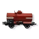  SNCF OCEM 19 ketelwagen, kleurstelling ADAMS - REE MODELES WB-708 - HO 1/87e