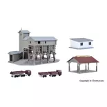 Usine de traitement de gravier - Z 1/220 - Kibri 36603 