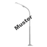 Viessmann 6722 LED white curved streetlight - HO 1/87 - height 100 mm - EP III / VI