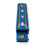 Dodge S 600, Hippie Bus, 1970 - Brekina 61333 - HO 1/87