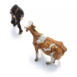 Fermier avec vache obstinée - ARTITEC 5220014 - Z 1/220 