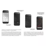 Centralina Z21 nera con router wifi e telecomando wireless - Roco 10834