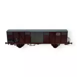 Wagon couvert patiné Gbs EUROP - Exact-Train 22035 - HO 1/87 - SNCF - Ep IV - 2R