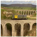Locomotive diesel BB 62405 - Roco 7300006 - HO 1/87 - SNCF - EP. V - Analogique - 2R