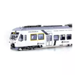 Automotrice RABe 525 NINA en 3 parties - LS Models 17203ACS - HO 1/87 - BLS - Ep.VI - Digital sound - 3R