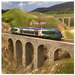 Autorail Diesel X73500 TER Limousin - Jouef HJS2467S- SNCF - HO 1/87 - EP VI - 2R - Digital Sound