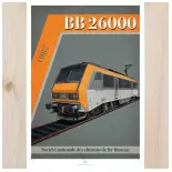 Poster BB 26000 - SNCF - 800Tons - 1987 - A2 42,0 x 59,4 cm