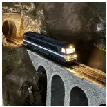 Locomotive diesel CC 70001 - Ree Modèles CC70001S - HO 1/87 - SNCF - Ep III - Digital sound fumigène - 2R