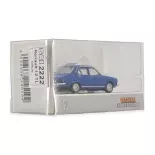 Voiture Renault 12 TL livrée bleue - SAI 2222 BREKINA 14519 - HO : 1/87