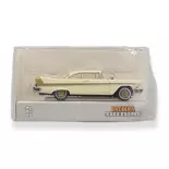 Plymouth Fury coche - beige y oro - BREKINA 19677 - HO : 1/87