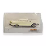 Voiture Plymouth Fury - beige et doré - BREKINA 19677 - HO : 1/87