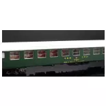 Coffret de 7 voitures voyageurs Munich-Zurich EC 96 Gottfried Keller - Models World 2105 - HO 1/87 - SBB - Ep V - 2R