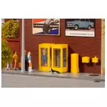 Cabines téléphoniques et boîtes aux lettres - Auhagen 41662 - HO 1/87