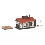 Piattaforma girevole con rimessa per locomotive - Faller 222104 - N 1/160