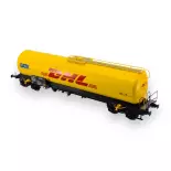 Vagón cisterna "DHL" Brawa 50659 - HO 1/87 - Privado - EP VI
