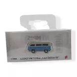 Vanne - Volkswagen T2 Bus - Last Edition 56 - MINIS LC3927 - Échelle N 1/160 - Bleu / blanc
