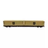 Container wagon Sggnss BV IGRA 96010060 - Railrelease - HO 1/87 - EP VI