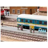 Universal station platform NOCH 66008 - HO 1/87 - 271 x 83 mm