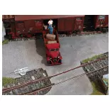 Pavés Napoléon joints ciment - Régions et Compagnies MAT018 - HO 1/87 