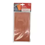 2 AUHAGEN 52243 HO TT double coated solid roof tile sheets - 100 x 200 mm