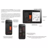 Black Z21 control unit with wifi router and wireless remote control - Roco 10834