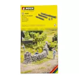 Miniature Basalt Walls Noch 58281 - HO 1/87 - length 1040 mm