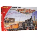 Coffret De Train Western US - MEHANO T109 - HO 1/87 - SNCF - Analogique